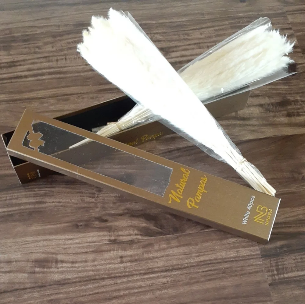 Dry Flowers !!80 Stems pampa grass valentine Gift !Home Decor …